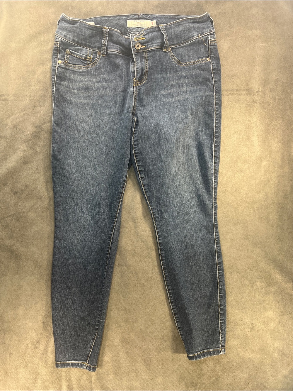 torrid Blue Denim Jegging Skinny Jeans 14R